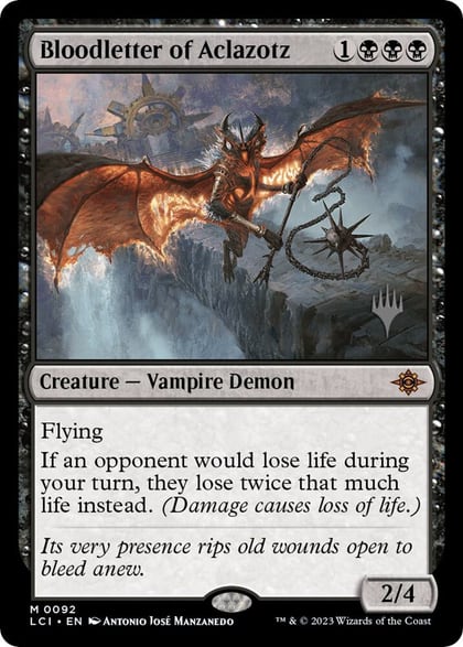 Bloodletter of Aclazotz, Promo Pack: The Lost Caverns of Ixalan 92
