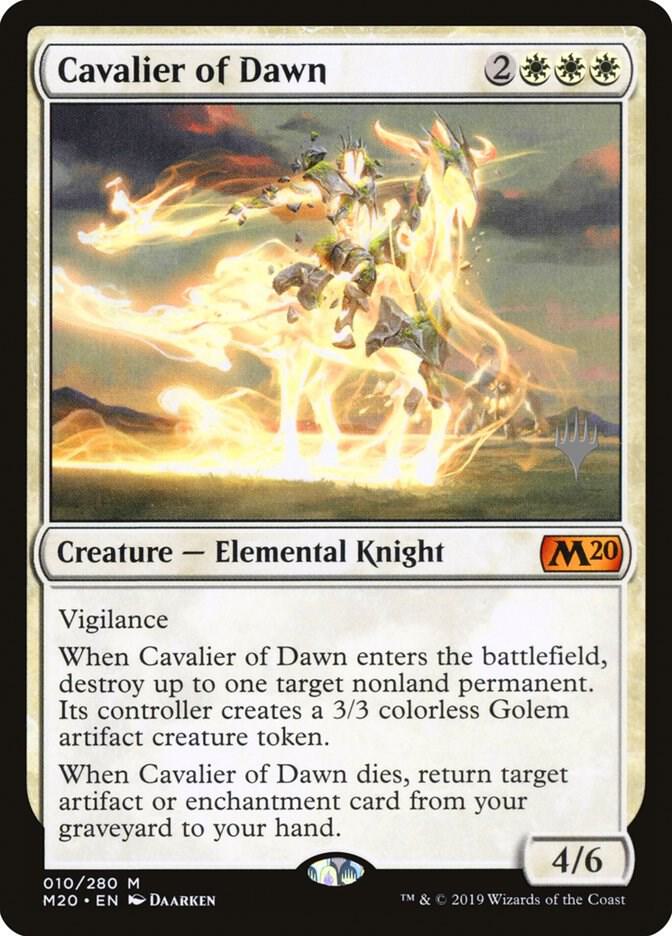 Cavalier of Dawn, Promo Pack: Core Set 2020 10