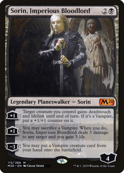 Sorin, Imperious Bloodlord, Promo Pack: Core Set 2020 115