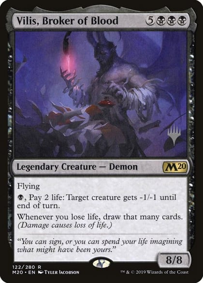 Vilis, Broker of Blood, Promo Pack: Core Set 2020 122