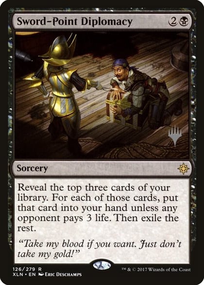 Sword-Point Diplomacy, Promo Pack: Core Set 2020 126