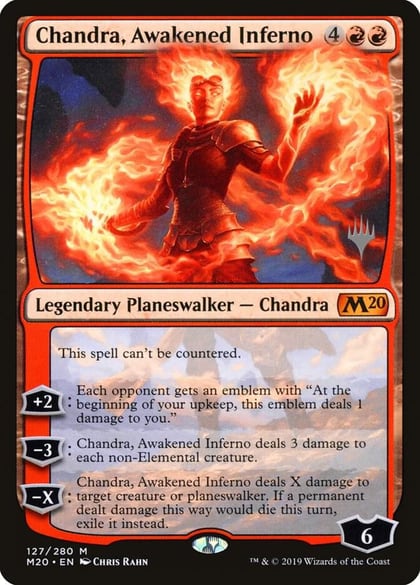 Chandra, Awakened Inferno, Promo Pack: Core Set 2020 127