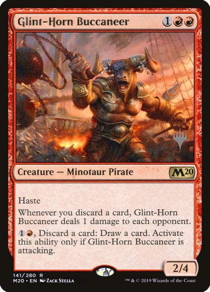 Glint-Horn Buccaneer, Promo Pack: Core Set 2020 141