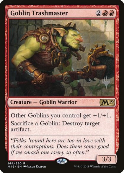 Goblin Trashmaster, Promo Pack: Core Set 2020 144