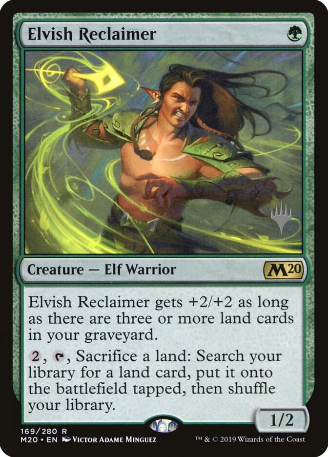 Elvish Reclaimer, Promo Pack: Core Set 2020 169