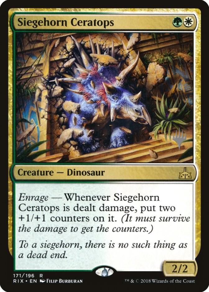 Siegehorn Ceratops, Promo Pack: Core Set 2020 171