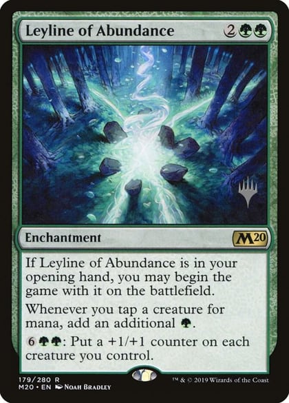 Leyline of Abundance, Promo Pack: Core Set 2020 179