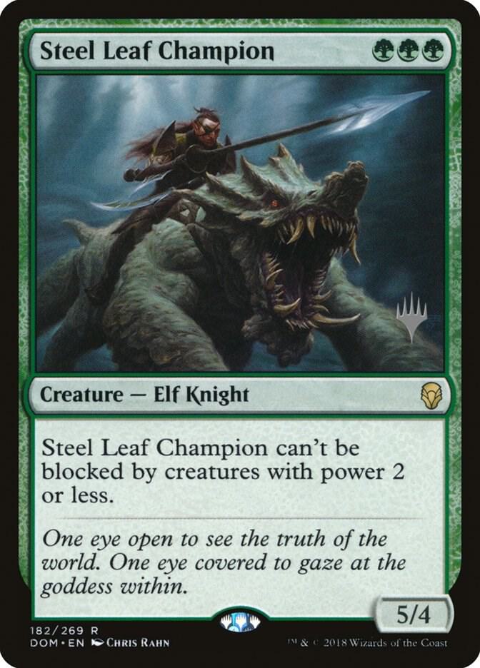 Steel Leaf Champion, Promo Pack: Core Set 2020 182