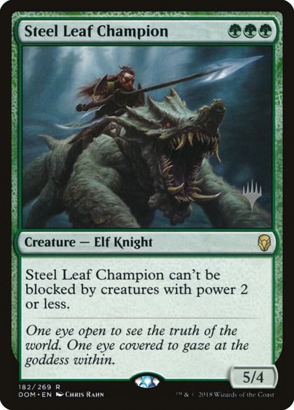 Steel Leaf Champion, Promo Pack: Core Set 2020 182