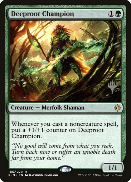 Deeproot Champion, Promo Pack: Core Set 2020 185