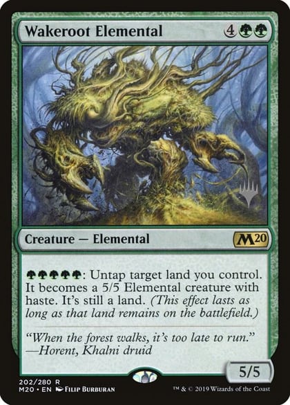 Wakeroot Elemental, Promo Pack: Core Set 2020 202