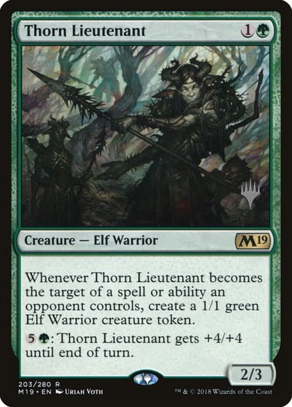 Thorn Lieutenant, Promo Pack: Core Set 2020 203