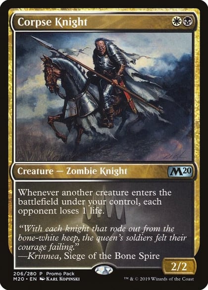 Corpse Knight, Promo Pack: Core Set 2020 206