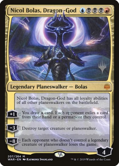Nicol Bolas, Dragon-God, Promo Pack: Core Set 2020 207