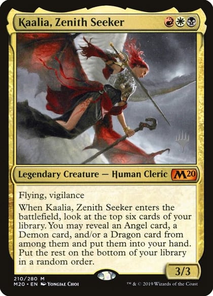 Kaalia, Zenith Seeker, Promo Pack: Core Set 2020 210