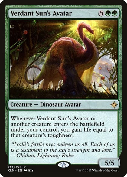 Verdant Sun's Avatar, Promo Pack: Core Set 2020 213