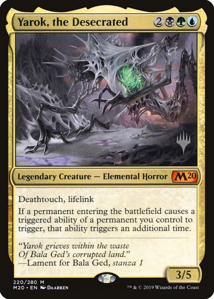 Yarok, the Desecrated, Promo Pack: Core Set 2020 220