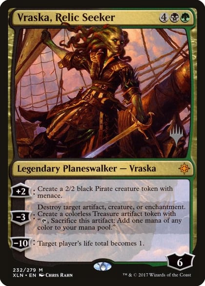 Vraska, Relic Seeker, Promo Pack: Core Set 2020 232