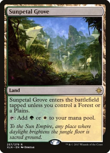Sunpetal Grove, Promo Pack: Core Set 2020 257