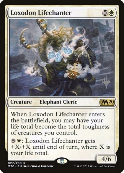 Loxodon Lifechanter, Promo Pack: Core Set 2020 27