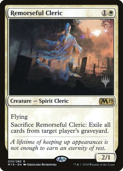Remorseful Cleric, Promo Pack: Core Set 2020 33
