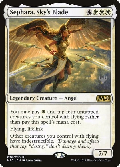 Sephara, Sky's Blade, Promo Pack: Core Set 2020 36