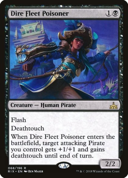 Dire Fleet Poisoner, Promo Pack: Core Set 2020 68