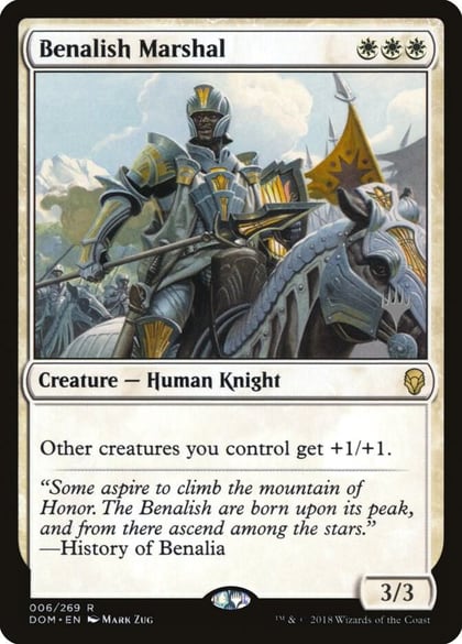 Benalish Marshal, Promo Pack: Core Set 2020 6