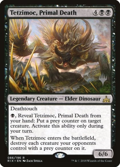 Tetzimoc, Primal Death, Promo Pack: Core Set 2020 86