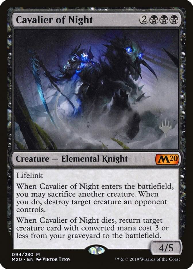 Cavalier of Night, Promo Pack: Core Set 2020 94