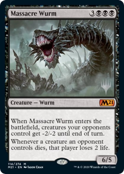 Massacre Wurm, Promo Pack: Core Set 2021 114
