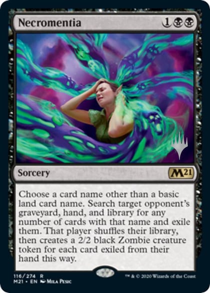 Necromentia, Promo Pack: Core Set 2021 116