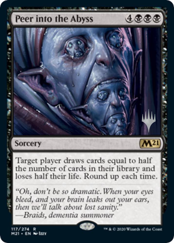 Peer into the Abyss, Promo Pack: Core Set 2021 117