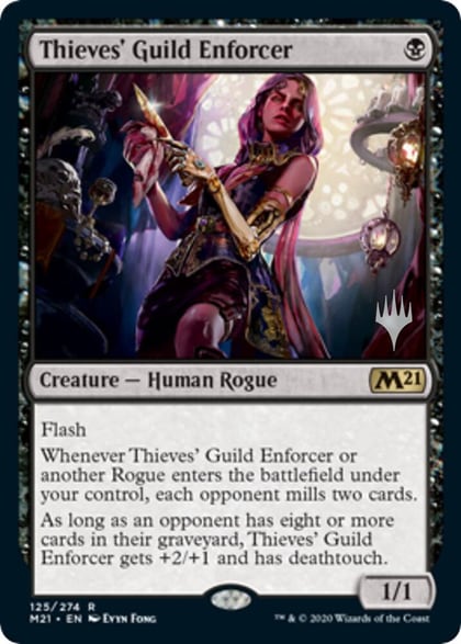 Thieves' Guild Enforcer, Promo Pack: Core Set 2021 125