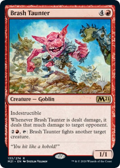 Brash Taunter, Promo Pack: Core Set 2021 133