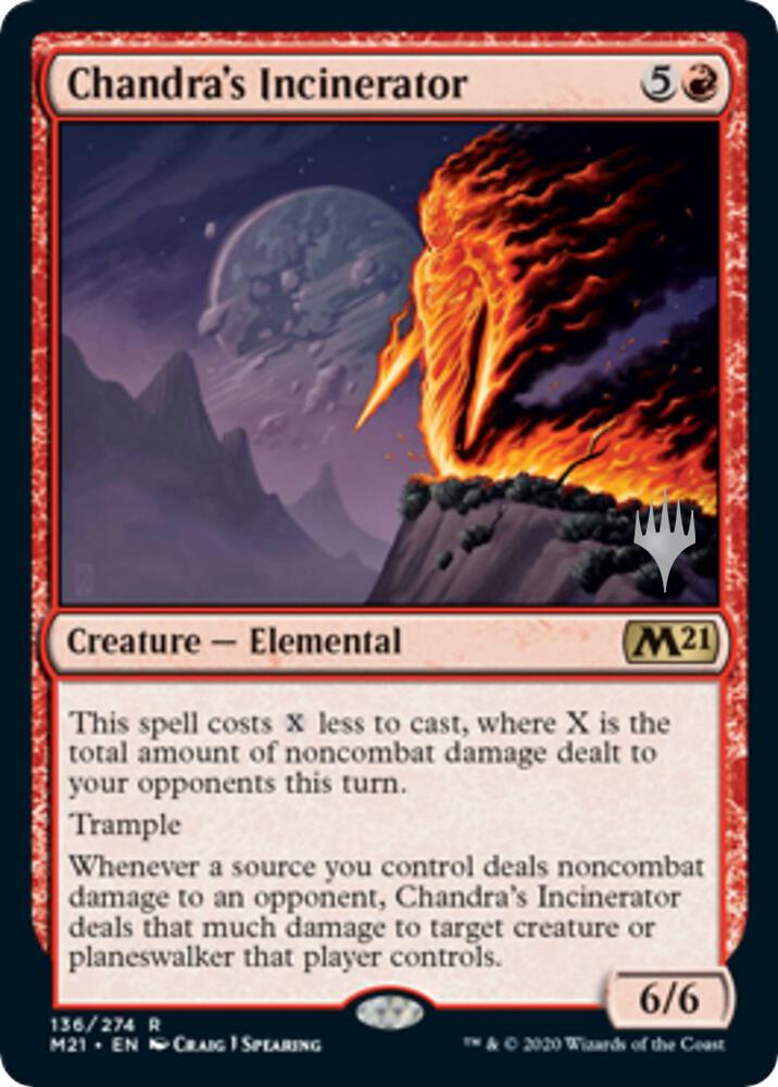 Chandra's Incinerator, Promo Pack: Core Set 2021 136