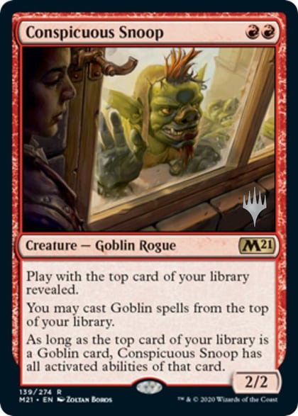 Conspicuous Snoop, Promo Pack: Core Set 2021 139