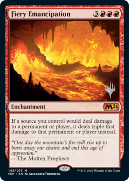Fiery Emancipation, Promo Pack: Core Set 2021 143