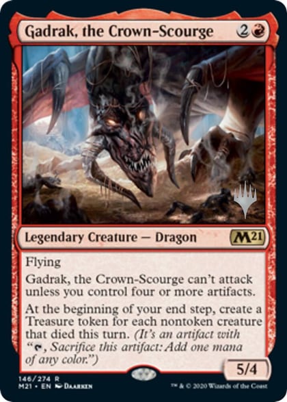 Gadrak, the Crown-Scourge, Promo Pack: Core Set 2021 146