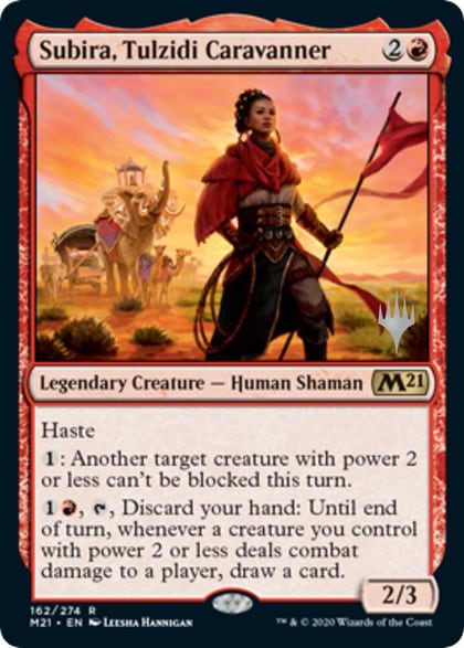 Subira, Tulzidi Caravanner, Promo Pack: Core Set 2021 162