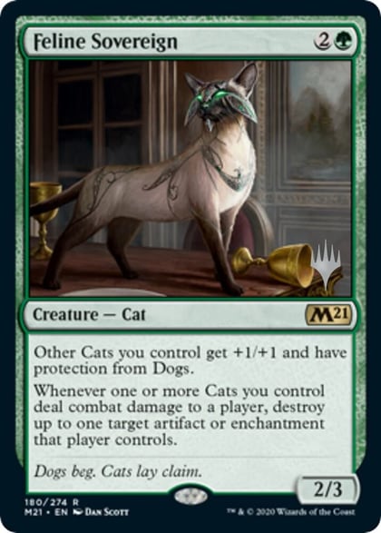 Feline Sovereign, Promo Pack: Core Set 2021 180