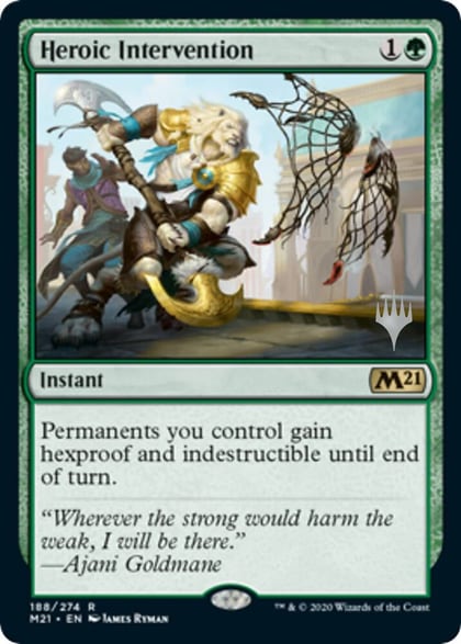 Heroic Intervention, Promo Pack: Core Set 2021 188