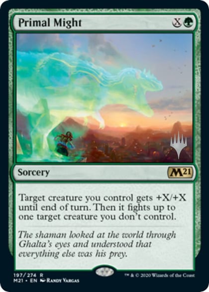 Primal Might, Promo Pack: Core Set 2021 197