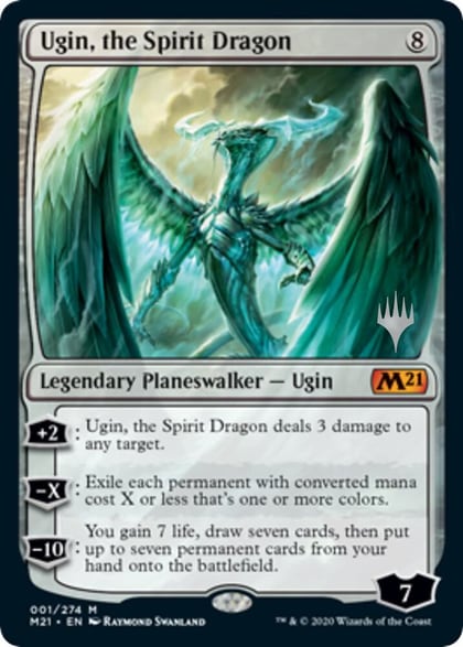 Ugin, the Spirit Dragon, Promo Pack: Core Set 2021 1