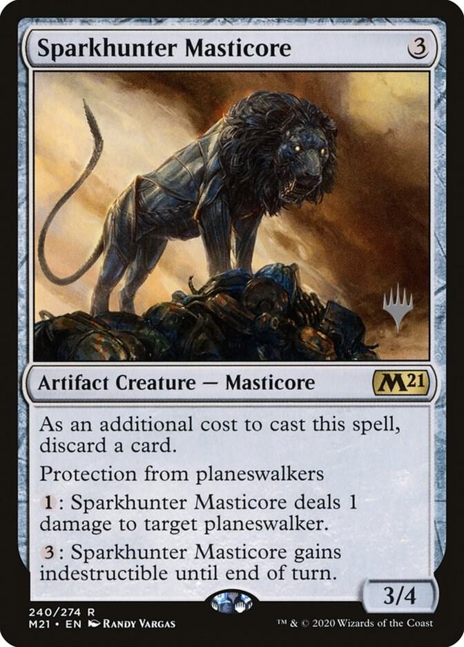Sparkhunter Masticore, Promo Pack: Core Set 2021 240