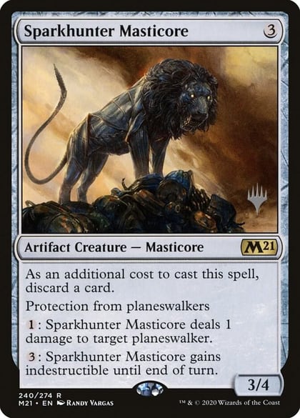 Sparkhunter Masticore, Promo Pack: Core Set 2021 240