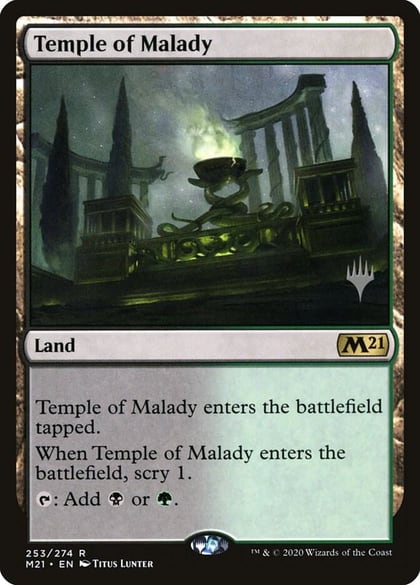 Temple of Malady, Promo Pack: Core Set 2021 253