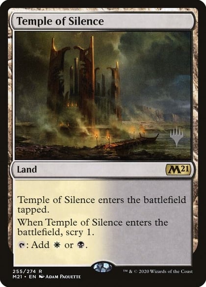 Temple of Silence, Promo Pack: Core Set 2021 255