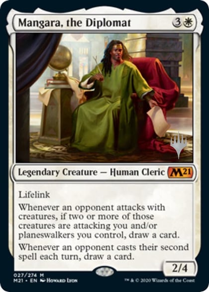 Mangara, the Diplomat, Promo Pack: Core Set 2021 27