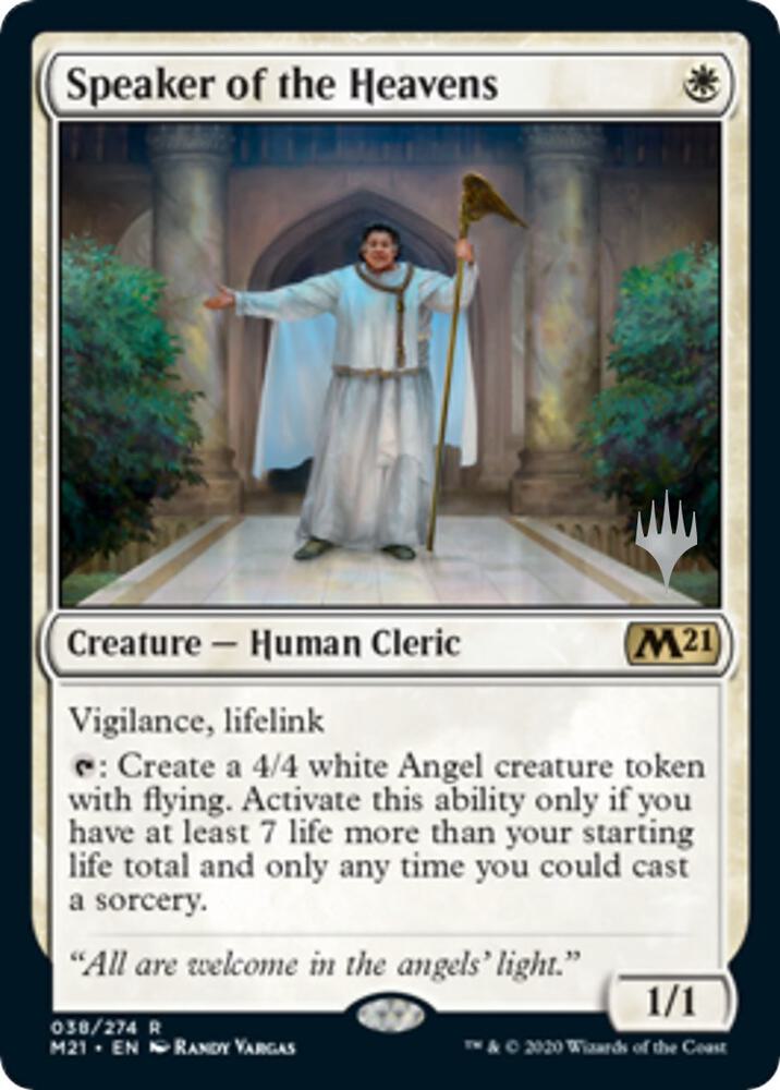 Speaker of the Heavens, Promo Pack: Core Set 2021 38